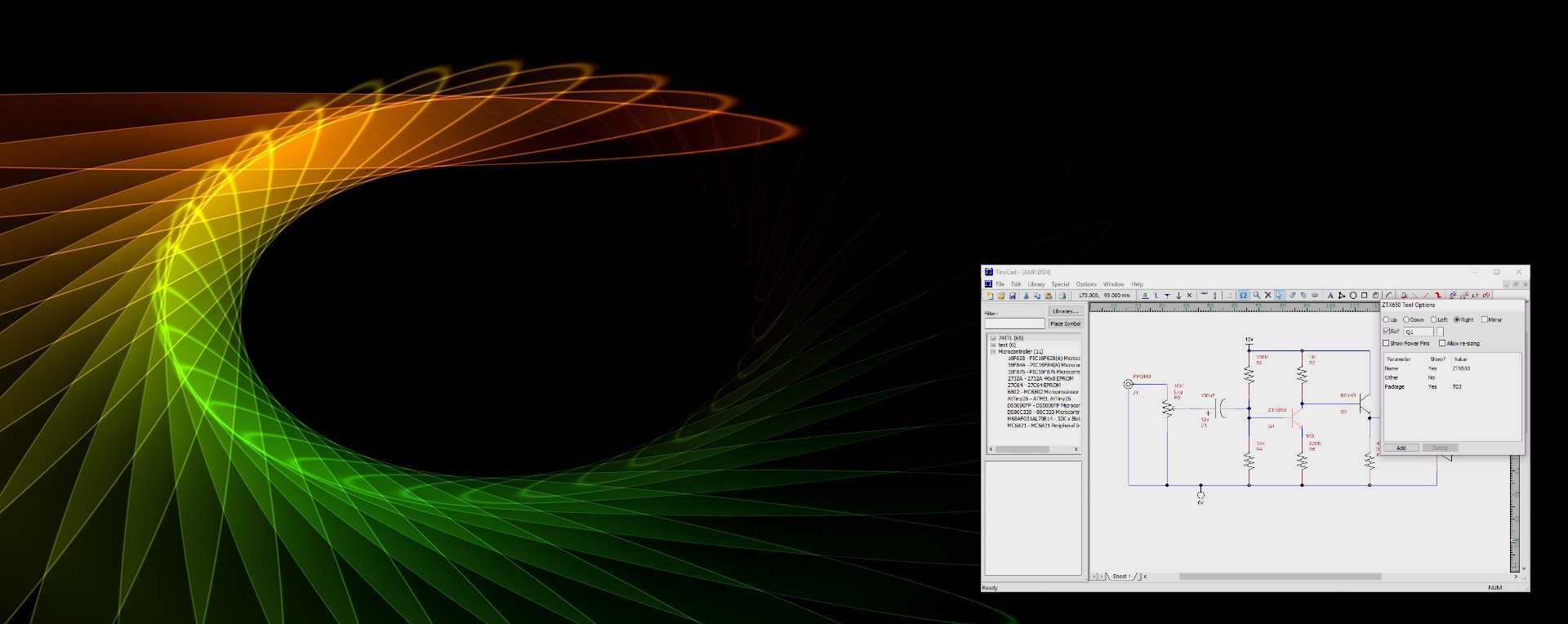 Download TinyCAD The Open Source Schematic Editor For Windows